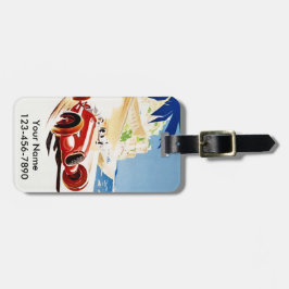 ヴィンテージのモナコ旅行カスタムな荷物のラベル ラゲッジタグ