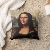 ヴィンテージのモナ・リザの枕レオナルド・ダ・ヴィンチ クッション (ブランケット)