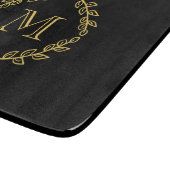 ヴィンテージのモノグラム カッティングボード (角)