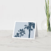 ヴィンテージのヤシの木 カード (正面)