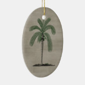 ヴィンテージのヤシの木 セラミックオーナメント (右)