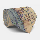 ヴィンテージのユタのビーチの攻撃開始日の侵入Map (1944年) ネクタイ (ロール)