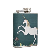 ヴィンテージのユニコーン フラスク (右)