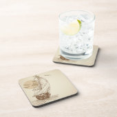 ヴィンテージのヨット コースター (右側)