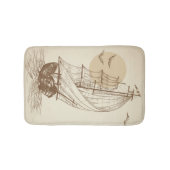 ヴィンテージのヨット バスマット (正面)