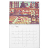 ヴィンテージのヨーロッパの景色の建築のカレンダー2015年 カレンダー (3月 2026)