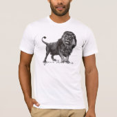 ヴィンテージのライオンのワイシャツ Tシャツ (正面)
