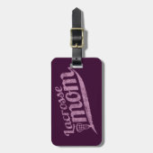 ヴィンテージのラクロスのお母さん ラゲッジタグ (正面縦)