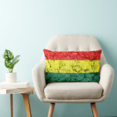 ヴィンテージのラスタの旗 ランバークッション (椅子)