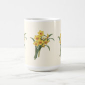 ヴィンテージのラッパスイセンのマグ コーヒーマグカップ (中央)