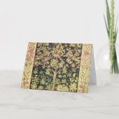 ヴィンテージのラファエロ前の画家ウィリアム・モリスの生命の樹 カード (正面)