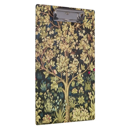 ヴィンテージのラファエロ前の画家ウィリアム・モリスの生命の樹 クリップボード (右)