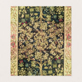 ヴィンテージのラファエロ前の画家ウィリアム・モリスの生命の樹 名刺 (外部フラット)