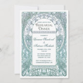 ヴィンテージのリハーサルの夕食の招待状V (v.3) 招待状 (正面)