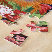 ヴィンテージのルイWainの花猫の芸術のパズル ジグソーパズル (側面)