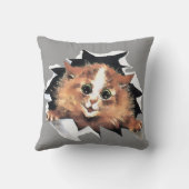 ヴィンテージのルイWain猫のポートレートのクッション クッション (裏面)