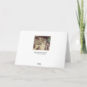 ヴィンテージのルイWain猫アカデミーの芸術カード カード (裏面)