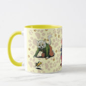 ヴィンテージのルイWain猫パレードのマグ マグカップ (左)