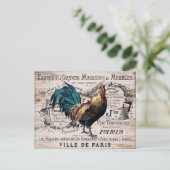 ヴィンテージのルースター国葉書 ポストカード (スタンド正面)