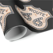 ヴィンテージのルート66 ラッピングペーパー (ロールコーナー)