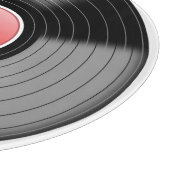 ヴィンテージのレコードの食品の調製板 カッティングボード (角)