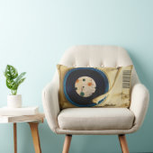 ヴィンテージのレコードプレーヤ ランバークッション (椅子)