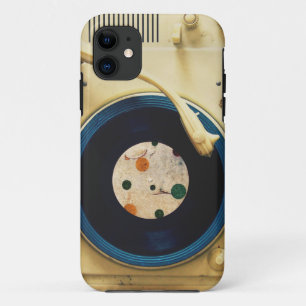 ヴィンテージのレコードプレーヤ iPhone 11 ケース
