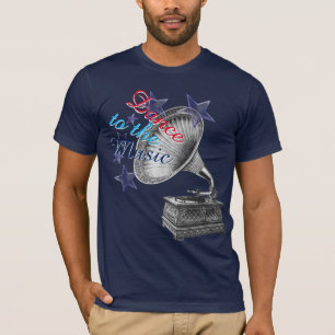 ヴィンテージのレコードプレーヤ Tシャツ