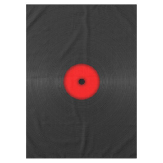 ヴィンテージのレコード テーブルクロス (正面)