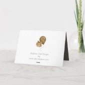 ヴィンテージのレコード (red) カード (裏面)