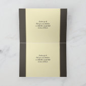 ヴィンテージのレコード (red) カード (内部)