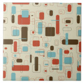 ヴィンテージのレトロのアールデコパターン タイル (正面)