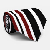 ヴィンテージのレトロのカラフルのストライプな芸術 ネクタイ (ロール)