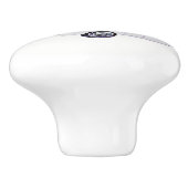 ヴィンテージのレトロのキャンピングカートレーラーのノブの引きV. 2 セラミックノブ (側面)