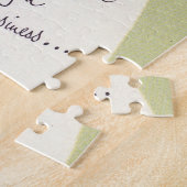 ヴィンテージのレトロのクリスマスのボスカードパズル ジグソーパズル (側面)