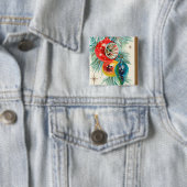 ヴィンテージのレトロのクリスマスの休日の球根ボタン 缶バッジ (インサイチュ)