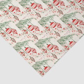 ヴィンテージのレトロのクリスマスの球根パターンパーティーの覆い 薄葉紙 (詳細)