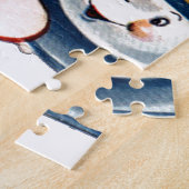 ヴィンテージのレトロのバレンタインデー ジグソーパズル (側面)