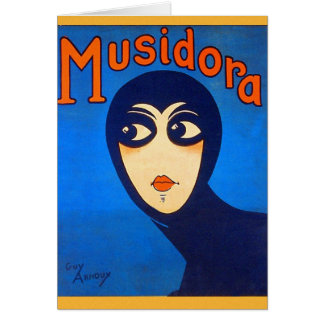 ヴィンテージのレトロの女性の劇場Musidora Jeanne Roques