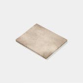 ヴィンテージのレトロの灰色の包装紙の羊皮紙 ポストイット (アングル)