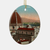 ヴィンテージのレトロの芸術のフィレンツェイタリアイタリアのカテドラル セラミックオーナメント (右)