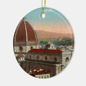 ヴィンテージのレトロの芸術のフィレンツェイタリアイタリアのカテドラル セラミックオーナメント (左)