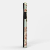 ヴィンテージのレトロの蝶および花 Case-Mate iPhoneケース (裏面/右)