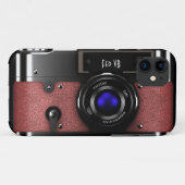 ヴィンテージのレトロの距離計のカメラ#2 Case-Mate iPhoneケース (裏面(横))