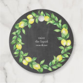 ヴィンテージのレモンチェッロ レモンリース プロダクトタグ フェイバータグ (裏面)