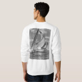 ヴィンテージのレーサー スウェットシャツ (裏面フル)