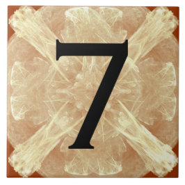 ヴィンテージのレースのセラミックタイルとの屋家番号 タイル