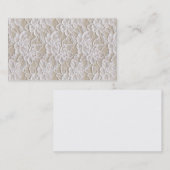 ヴィンテージのレースの名刺 名刺 (正面/裏面)