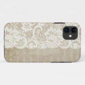 ヴィンテージのレースの旧世界のIphoneの場合 Case-Mate iPhoneケース (裏面(横))