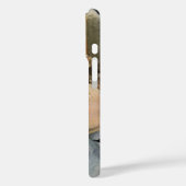 ヴィンテージのレース用馬、少年と青いリボンの勝者 Case-Mate iPhoneケース (裏面 / 左)